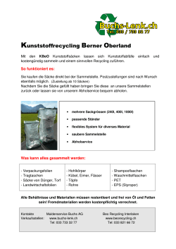 KBeo-Info - Muldenservice Buchs AG Lenk