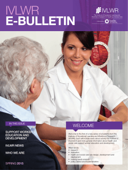 Spring 2015 e-Bulletin