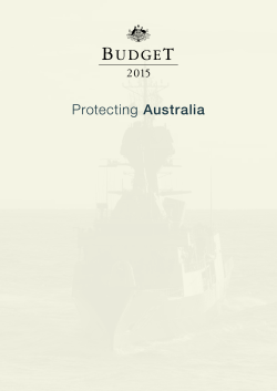 Protecting Australia