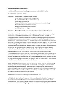 Protokoll 19.05.2015 - BÃ¼rgerdialog Kreishaus