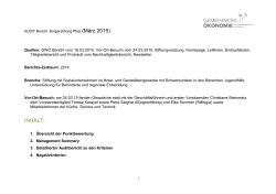 Auditbericht - BÃ¼rgerstiftung Pfalz