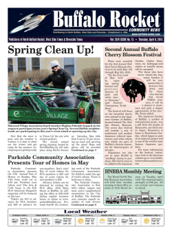 2015 Buffalo Rocket Issue 15