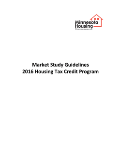 Market Study Guidelines - Minnesota Housing Finance Agency