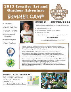 2015 SchoolAge Summer Camp Flyer.pub
