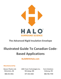 Illustrated Guide To Canadian Code- Based Applications