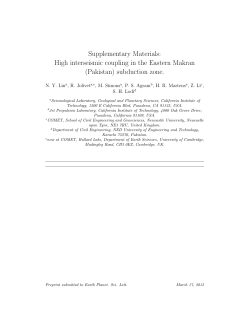 Supplementary Mat - Bullard Laboratories