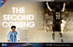 is young argentinean superstar lionel messi the next