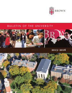 2015-16 University Bulletin