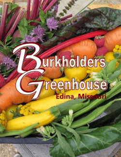 2015 Catalog - Burkholders Greenhouse
