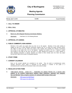 Planning Commission on 2015-04
