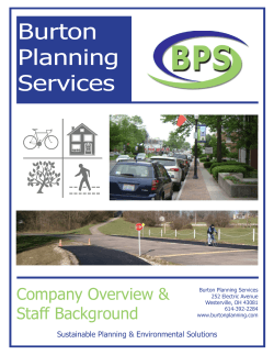 BPS_Company_Background - Burton Planning Services, LLC