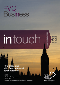 to Issue 2 of in touch magazine