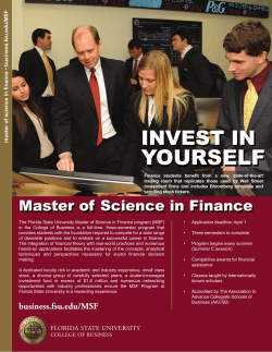 YOURSELF - College of Business