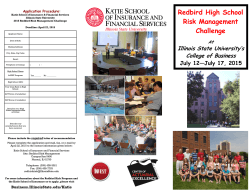 Redbird High School Risk Management Challenge