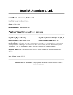 Bradish Associates, Ltd.