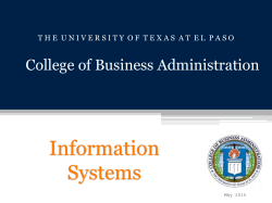 Computer Information Systems
