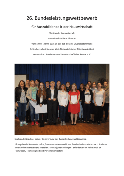 BLW 2015 RÃ¼ckblick PDF - bvmdh