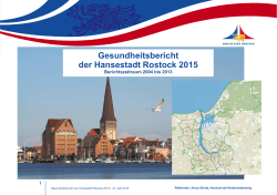 Gesundheitsbericht der Hansestadt Rostock 2015