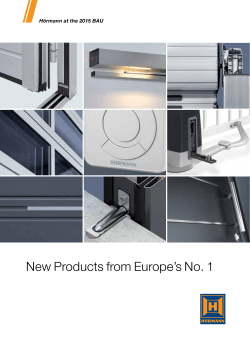 New Products from Europe`s No. 1