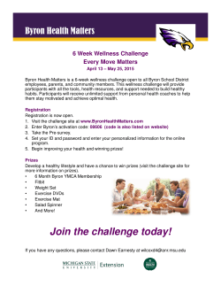 Join the challenge today!
