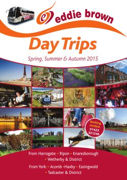 Day Trips - eddie brown tours Group
