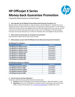 HP Officejet X Series Money