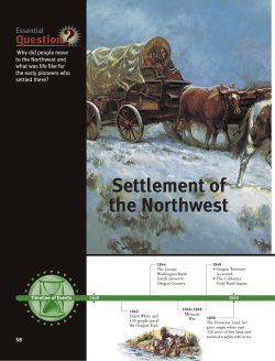Settlement of the Northwest - South Kitsap School District
