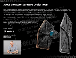About the LEGO Star Wars Design Team