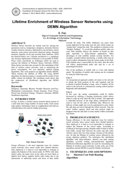 Lifetime Enrichment of Wireless Sensor Networks using DEMN