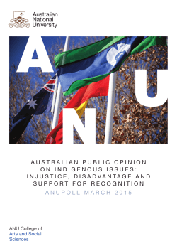 Report  - Centre for Aboriginal Economic Policy Research