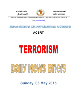ACSRT Sunday, 03 May 2015