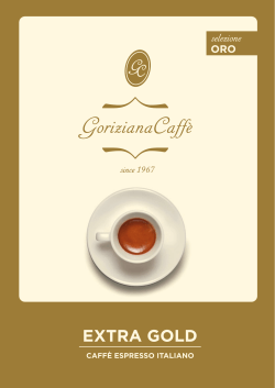 EXTRA GOLD - CaffÃ¨ Goriziana Torrefazione S.n.c.