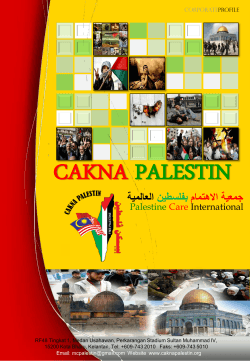 Programs - cakna palestin