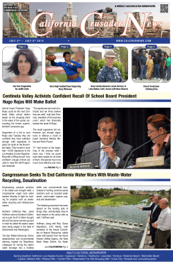 Current Issue - Calcrusnews.com