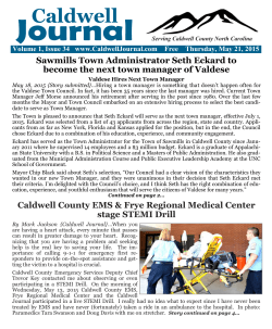 Caldwell Journal 05-21-2015
