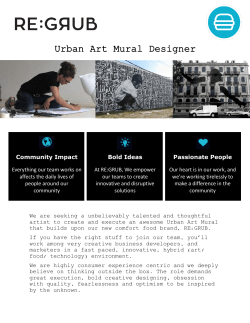 Urban Art Mural Designer - Calgary Arts Development