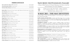 Easter VI - May Devotion