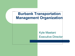 Burbank Transportation Management Organization