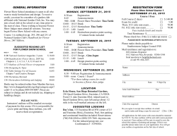 Brochure/Registration Form - California Garden Clubs, Inc.