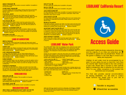 Disabled Access Guide