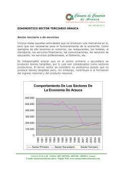 Sector Terciario - Membrete - CÃ¡mara de comercio de Arauca