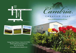 Gaingc Road, Towyn, Conwy LL22 9HR, info@cambriacaravanpark