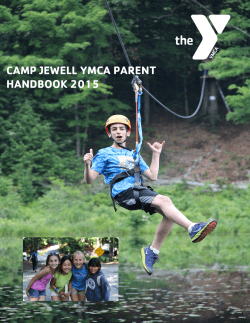 2015 Summer Camp Parent Handbook