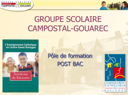 GROUPE SCOLAIRE CAMPOSTAL-GOUAREC