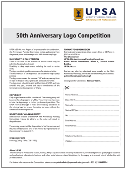 50th Anniversary Logo Competition