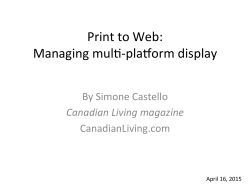 to see Simone Castello`s presentation on web display