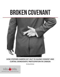 Report: Broken Covenant