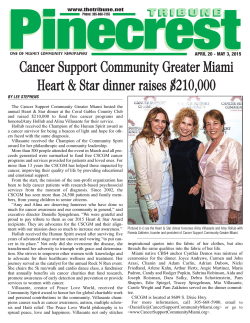 Cancer Support Community Greater Miami Heart & Star dinner