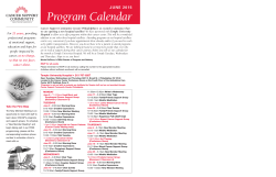 June Calendar PDF - Cancer Support Community Greater