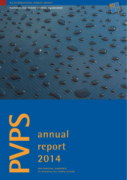 annual report - Canadian Solar Industries Association